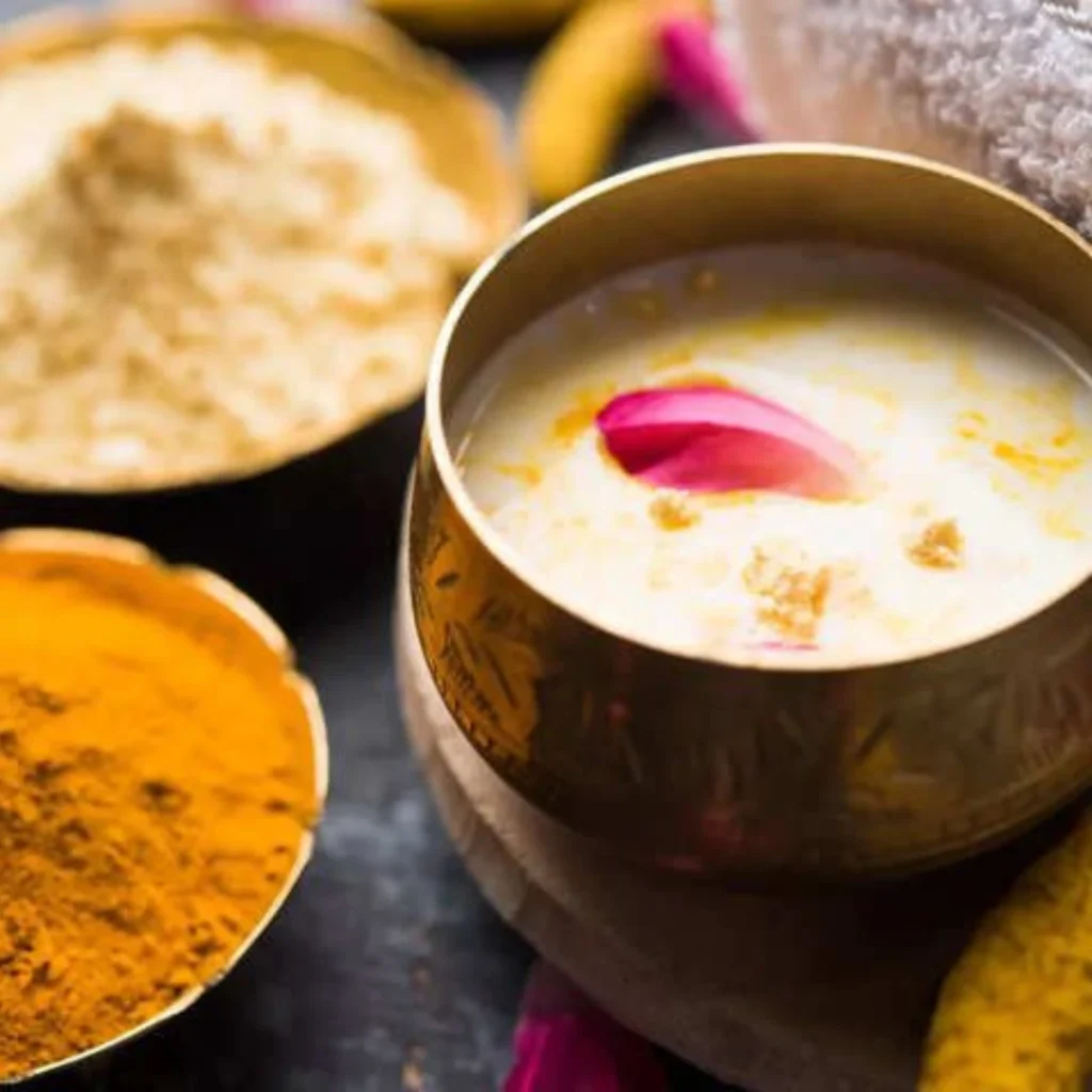 DIY Summer milk with turmeric