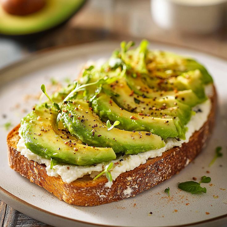 easy and delicious breakfast Avocado Toast