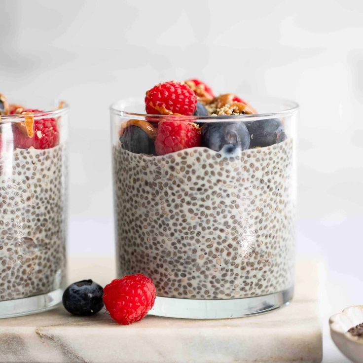 easy breakfast Chia Seed Pudding